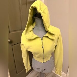 Lululemon Athletica Yellow Hoodie